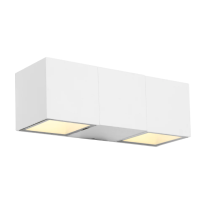 Solano Exterior Wall Light White - SOLA2EWHT