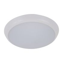 Solar 15 Watt Slimline Dimmable Round LED Ceiling Light White / Tri Colour - 20938	