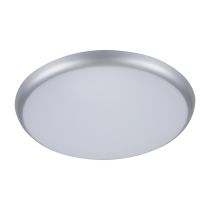 Solar 35 Watt Slimline Dimmable Round LED Ceiling Light Silver / White - 20911