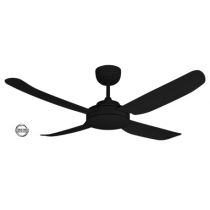 Spinika II 1220mm Glass Fibre Composite 4 Blade Ceiling Fan with True Spin Technology™ motor SPIN1204BL