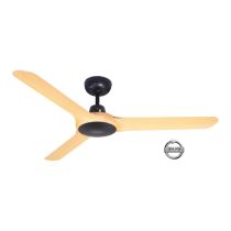 SPYDA - 50"/1250mm Fully Moulded PC Composite 3 Blade Ceiling Fan in Bamboo - Indoor/Outdoor/Coastal SPY1253NBAM Ventair