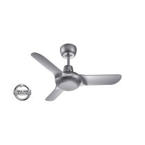 SPYDA - 36"/900mm Fully Moulded PC Composite 3 Blade Ceiling Fan in Titanium - Indoor/Outdoor/Coastal SPY903TI Ventair