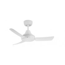 STANZA - 36" 3 Blade Ceiling Fan - White - Indoor Covered Outdoor - STA903WH