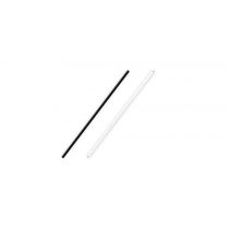 STANZA  (for LED models only) 900mm Extension Rod - Satin White - Includes wiring loom  - STAEXTR90WHLED