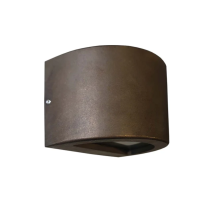 12V Bronze Curved Surface Mounted Step / Wall Lights STE23