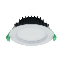 Martec Tradetec Titan CCT 13W LED Dimmable Fixed White Round IP44 Downlight