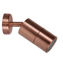 OXLEY SINGLE ADJUSTABLE Copper Solid Copper Spot Light 240V - UA7787CO