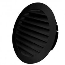 Manrose Round Fixed External Louvered Grilles V100RDGBL