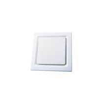 OVATION 200 - 240mm Cut-out Square Exhaust Fan - White OVAWUSQ Ventair