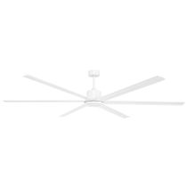 Brilliant Hercules DC Ceiling Fan With Remote – White 84″