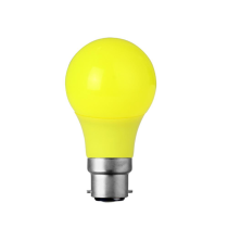 Colour 5W Yellow GLS LED Light Bulb (B22) Party Globes