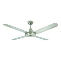 NATIONAL 52"/1300mm  4 x 316 Marine Grade Stainless Steel ceiling fan - Suitable for outdoors Z524EXTSS Ventair