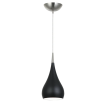 ZARA Black Modern Bell Shape Pendant Lights ZARA4A