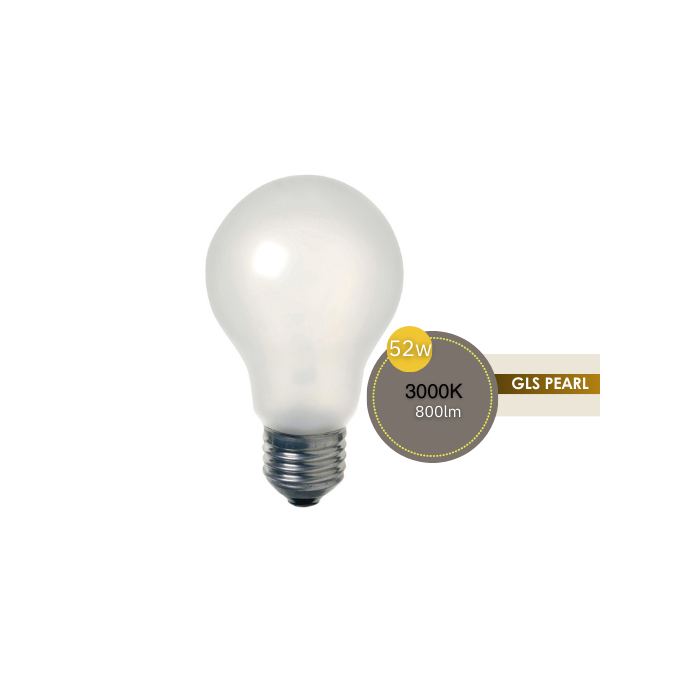 GLS 52W ES PEARL HALOGEN LUS30033