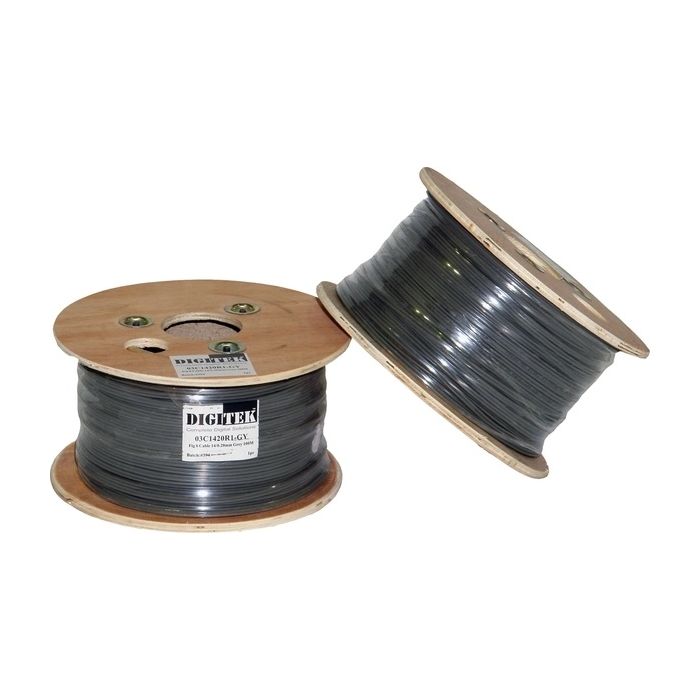 Digitek Figure 8 14 Strand/0.20mm 100m Reel - Grey