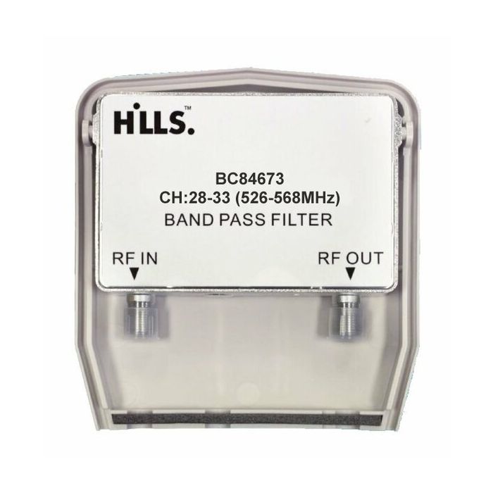 Hills Antenna BC84673 B-Block Bandpass Filter