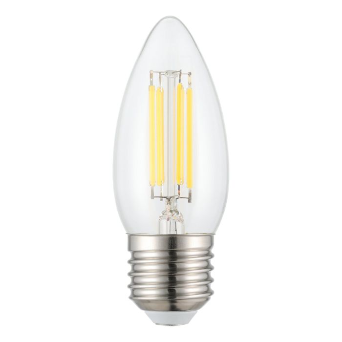 Filament Candle Clear 4W LED E27 Dimmable / Warm White 206435