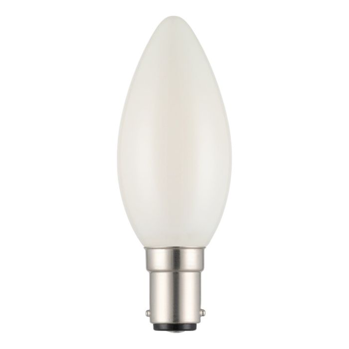 Filament Candle Frosted  4W LED B15 Dimmable / Cool White 206449