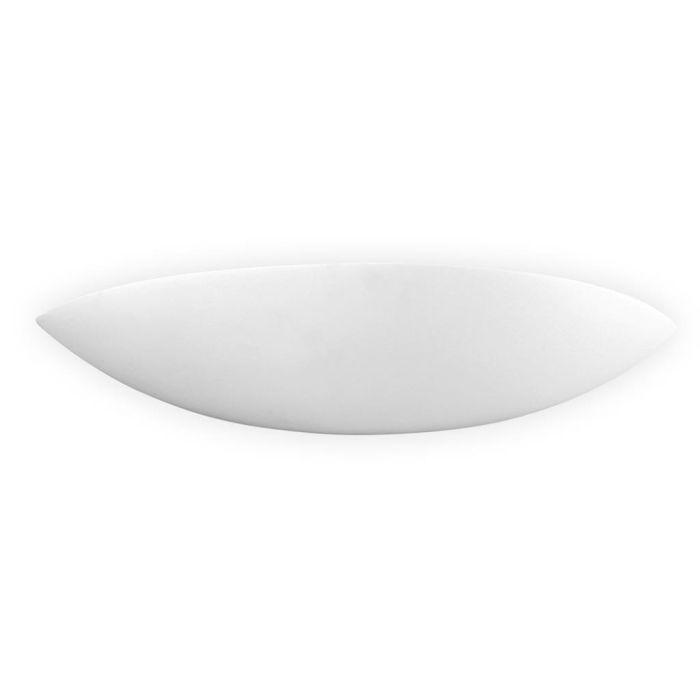 Belfiore Bowl 60cm 240V E27 Raw Ceramic Wall Uplight - 11044