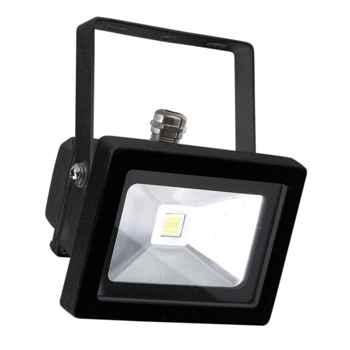 FOCO 10W LED FLOOD LIGHT BLACK IP65