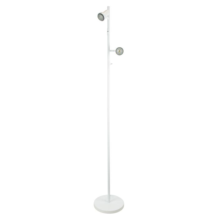 DAXAM LED TWIN FLOOR LAMP WHITE