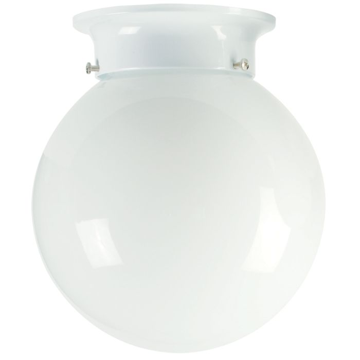 20CM JETBALL BATTEN FIX OPAL / WHITE