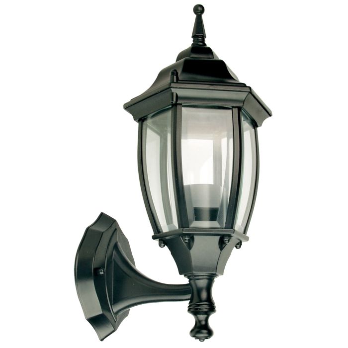 HIGHGATE UP EXT WALL LIGHT BLACK