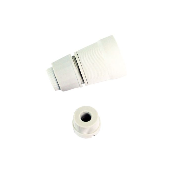 LAMPHOLDER - WHITE BC/B22 10mm (4 piece)