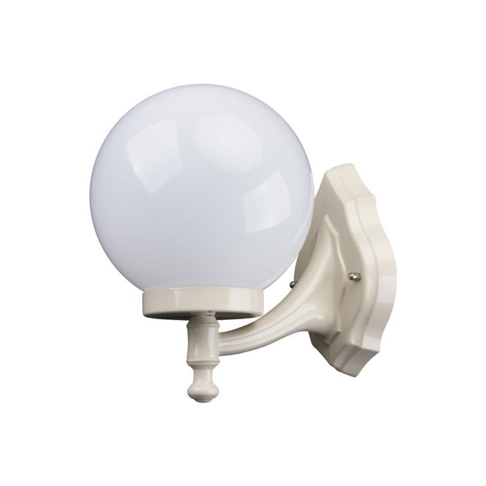 Siena 20cm Sphere Wall Bracket Light Beige - 15518	