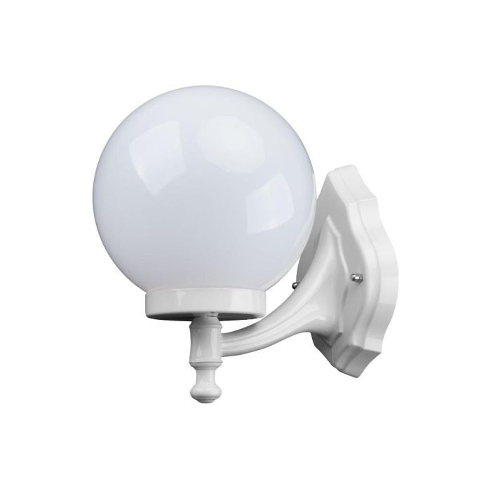 Siena 20cm Sphere Wall Bracket Light White - 15523	