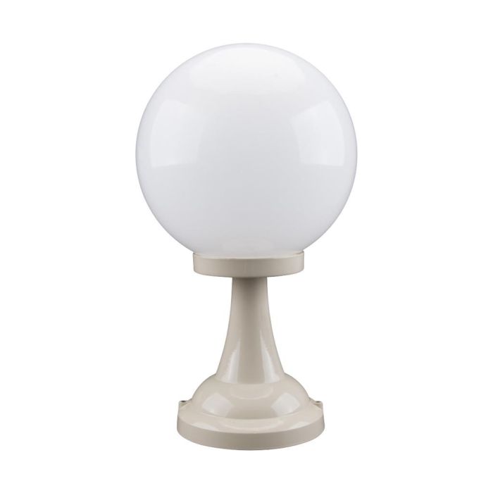 Siena 25cm Sphere Pillar Mount Light Beige - 15524	