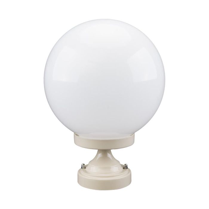 Siena 25cm Sphere CTC Pillar Mount Light Beige - 15542	