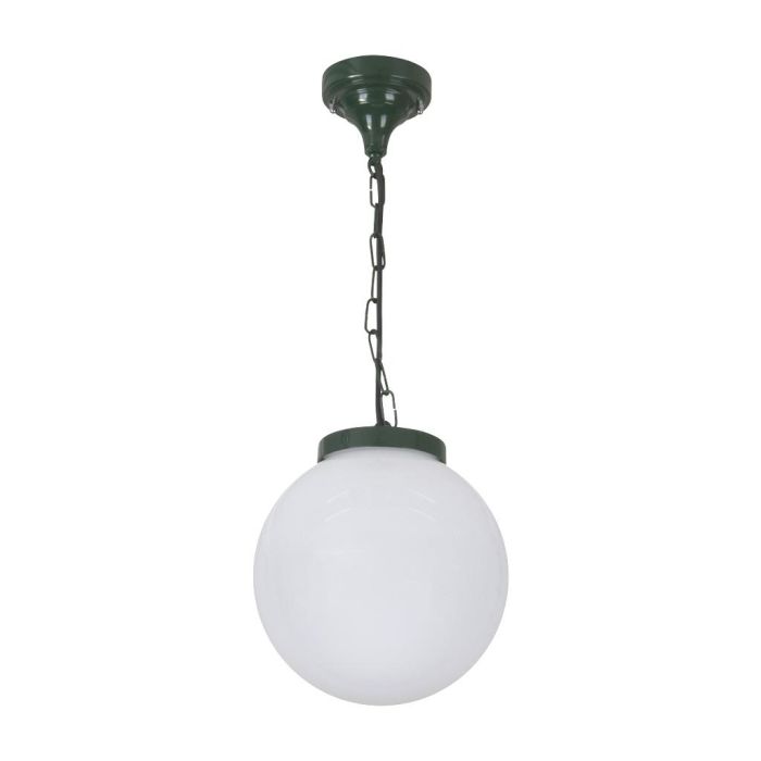 Siena 25cm Sphere Pendant Light Green - 15557	