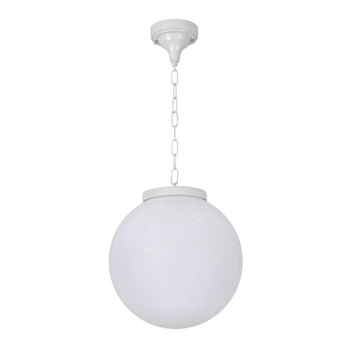 Siena 30cm Sphere Pendant Light White - 15565	