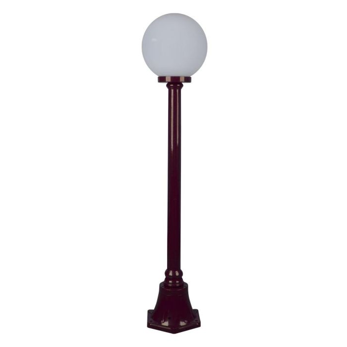 Siena 25cm Sphere Short Post Light Black - 15580	