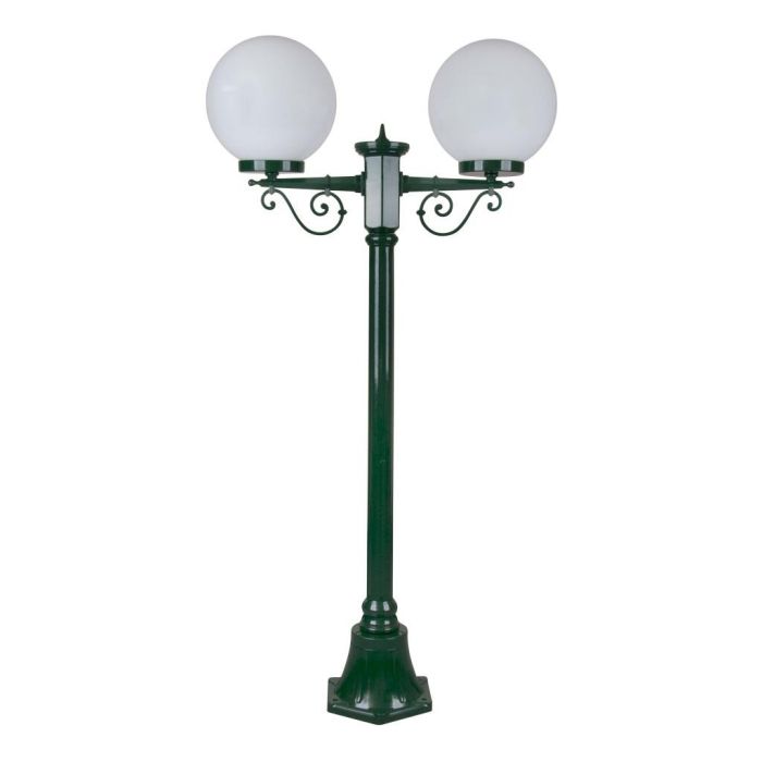 Siena Twin 25cm Spheres Short Post Light Green - 15641	