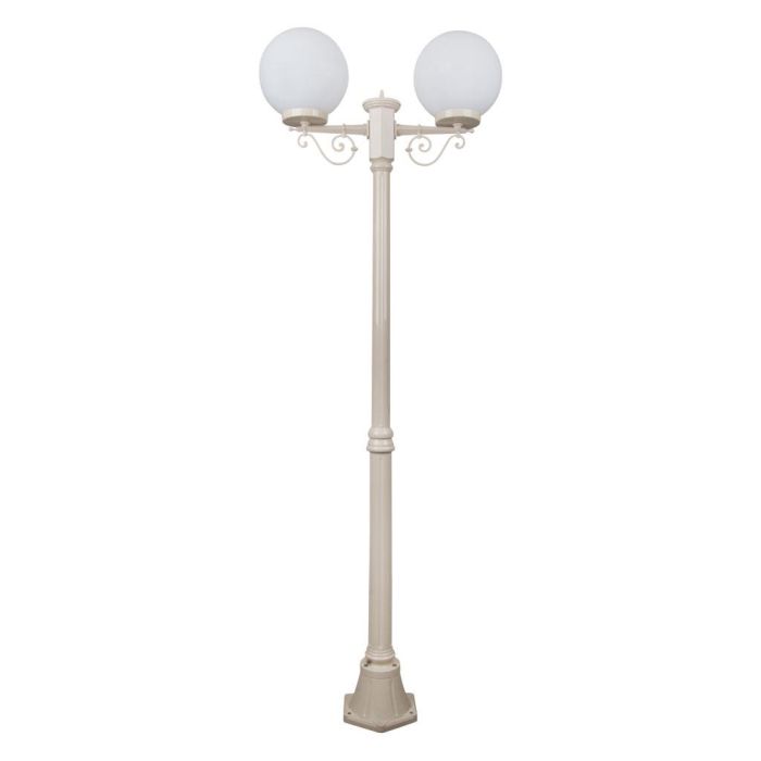 Siena Twin 25cm Spheres Medium Post Light Beige - 15650	