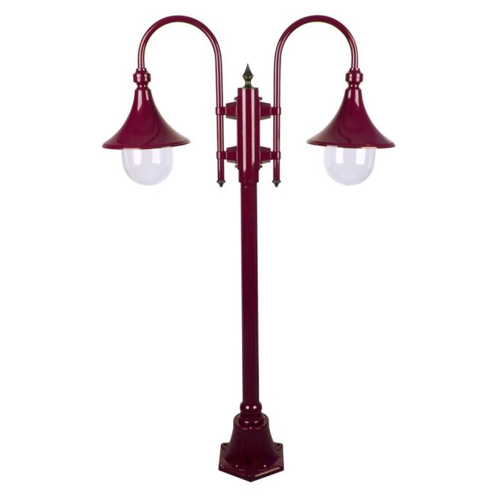 Monaco Twin Head Short Post Light Burgundy - 15826