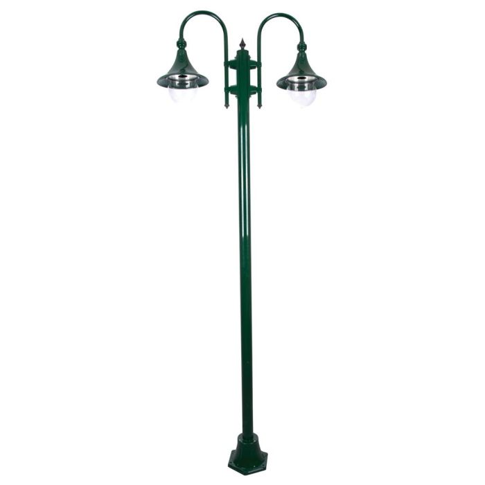 Monaco Twin Head Plain Post Light Green - 15869