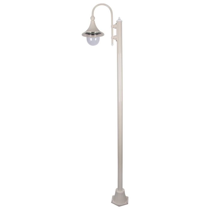 Monaco Single Head Plain Post Light Beige - 15872	