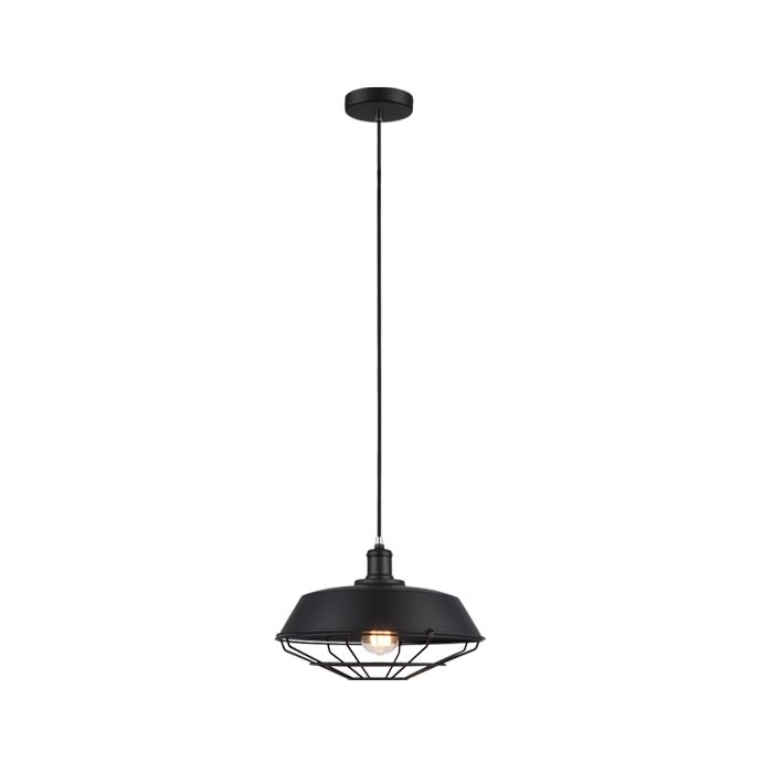 E27 pendant lights Black