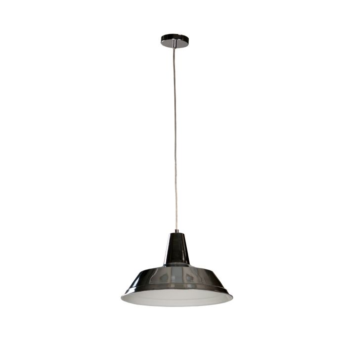 DIVO Series 240V E27 Pendant Lights Chrome DIVO2