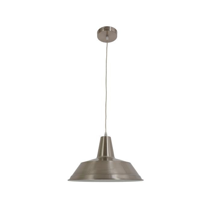 DIVO Series 240V E27 Pendant Lights Satin Chrome DIVO3