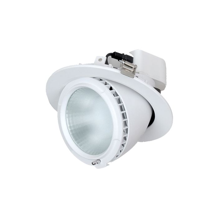 LED SHOP SNORKEL WHITE RND 3000K 38W DOWNLIGHT SHOP1