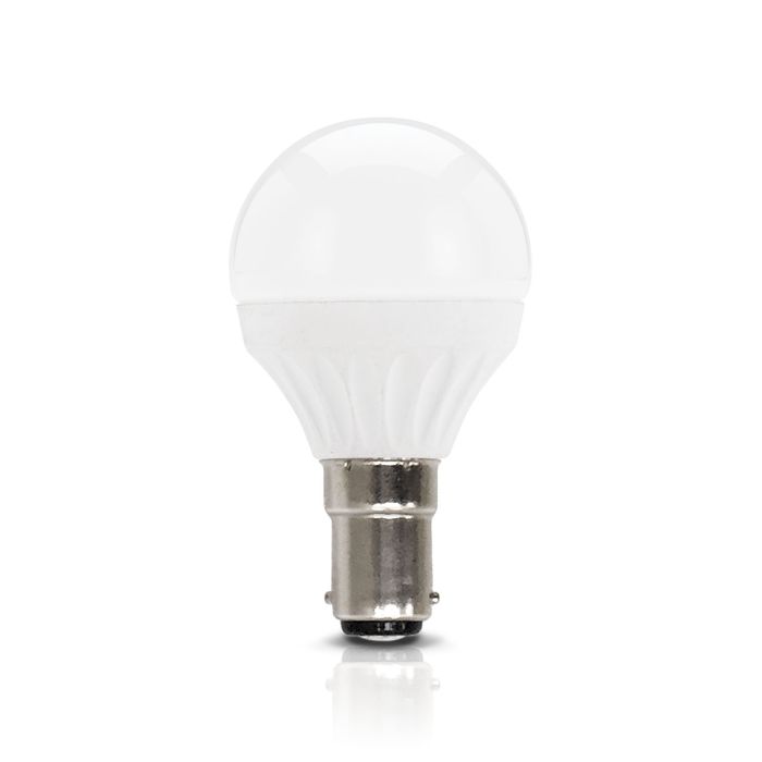 GLOBE FANCY ROUND LED 3W 220LM 3000K FROSTED B15 NON-DIMMABLE (18880) BRILLIANT LIGHTING