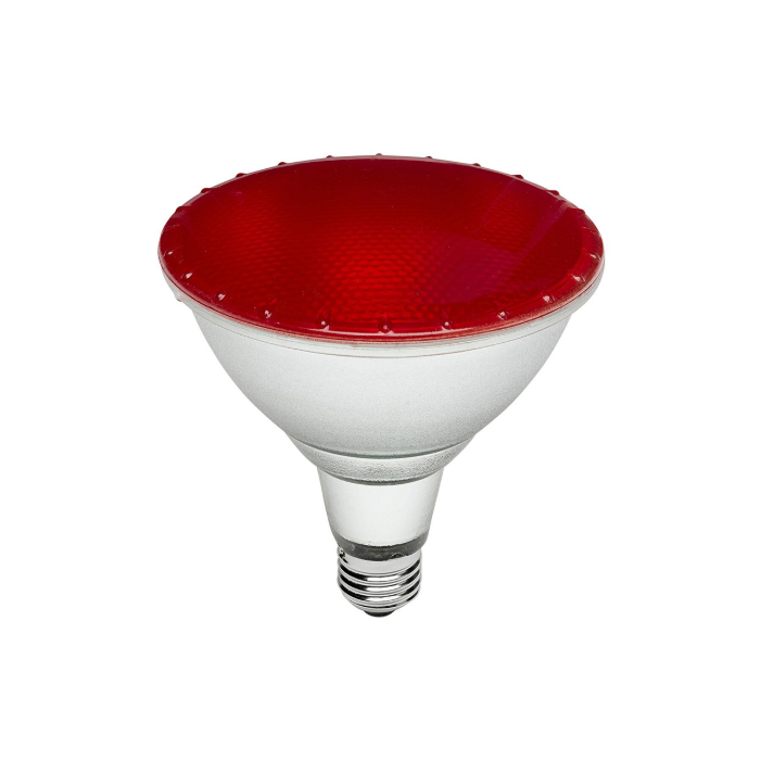 COLOURED - PAR38 LED E27 15W RED (NON-DIMMABLE)-19705/01