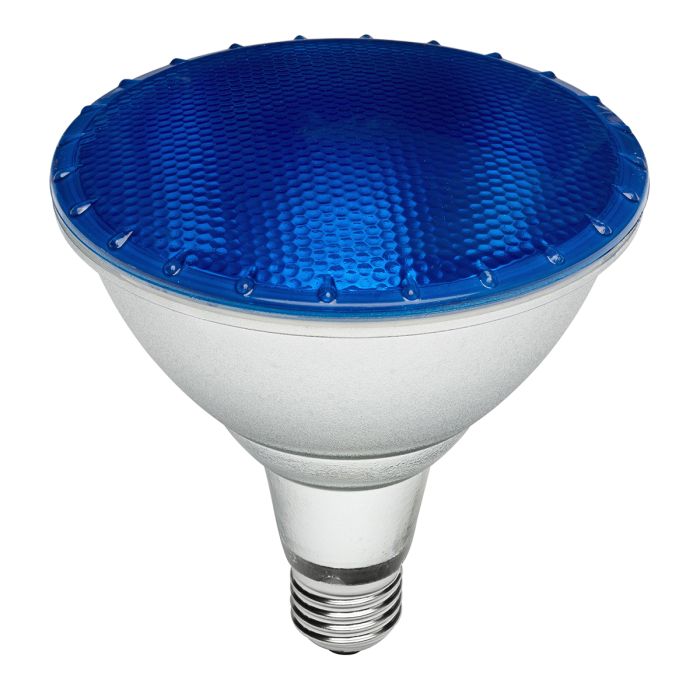 COLOURED - PAR38 LED E27 15W BLUE (NON-DIMMABLE) - 9705/03