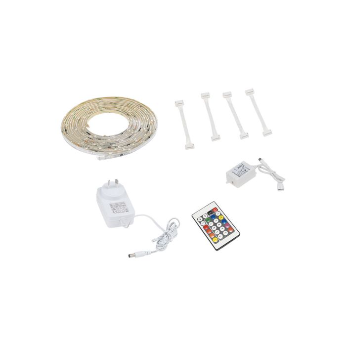 Led Strip Kit 24W Dimmable 5 Meter with Remote / RGB - 201131N