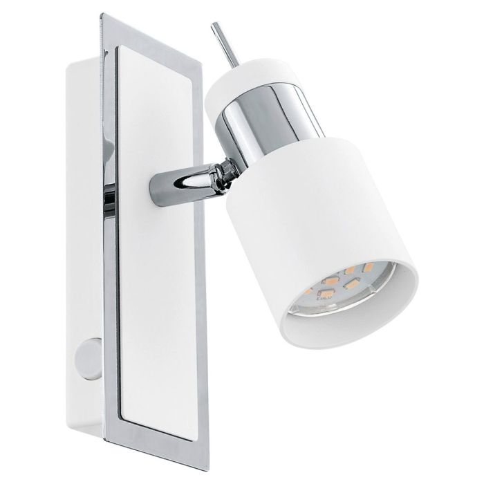 Davida Single 5W LED Adjustable Spotlight White-Chrome / Neutral White - 201995