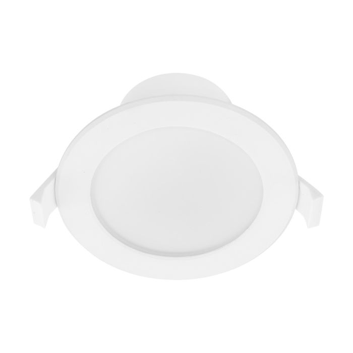 Rippa Round 9W Dimmable LED Downlight White Frame / Tri-Colour - 203437N